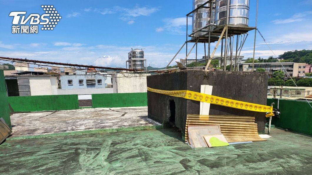 男子喪命倒臥瑞芳住家頂樓水塔下　初步排除他殺