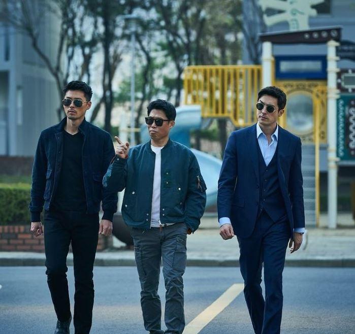 玄彬在新戲《機密同盟2》中換了新造型。(圖/翻攝自丹尼爾·海尼 IG)