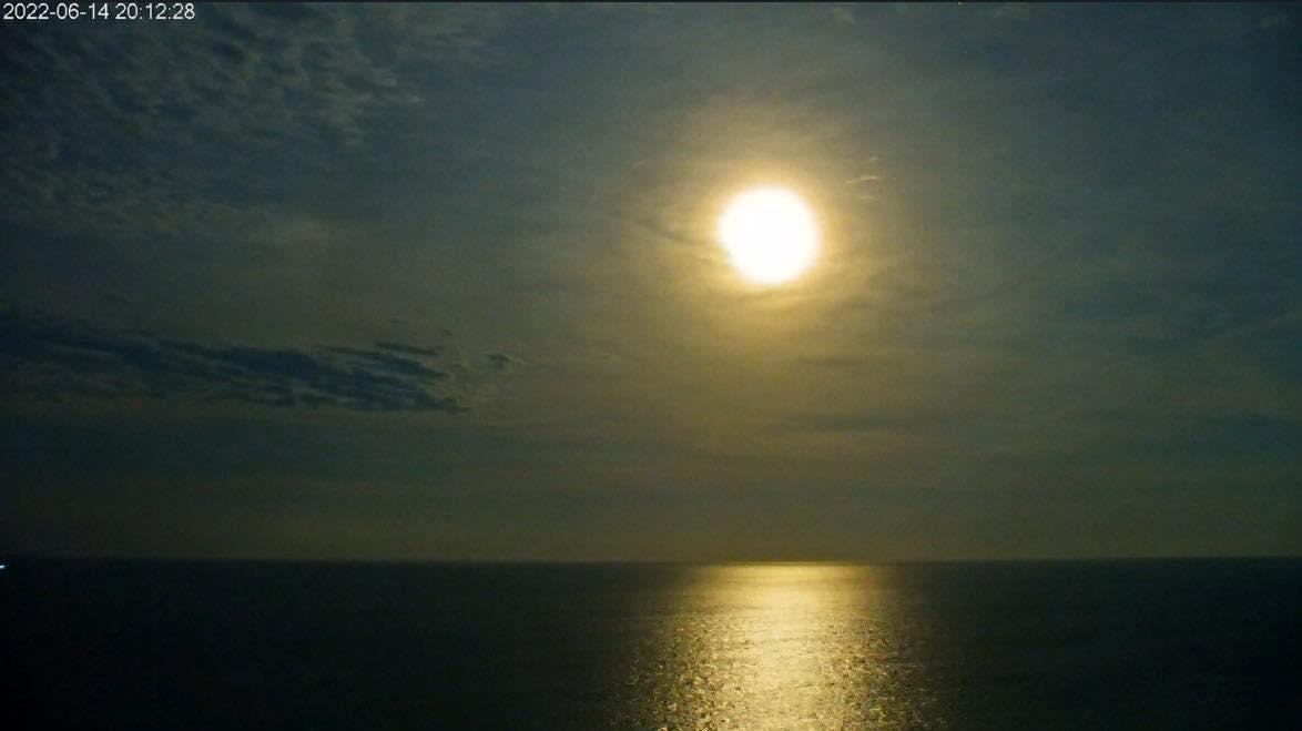 東管處分享月光海美景。(圖/翻攝自你好,東海岸臉書)