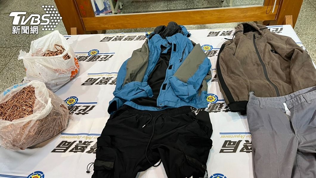 抓到人了!花蓮警局大樓400公斤電纜遭竊 2嫌落網