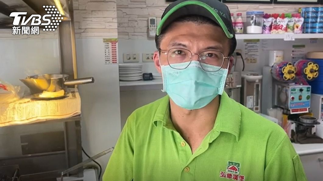早餐店戴先生。（圖／TVBS）