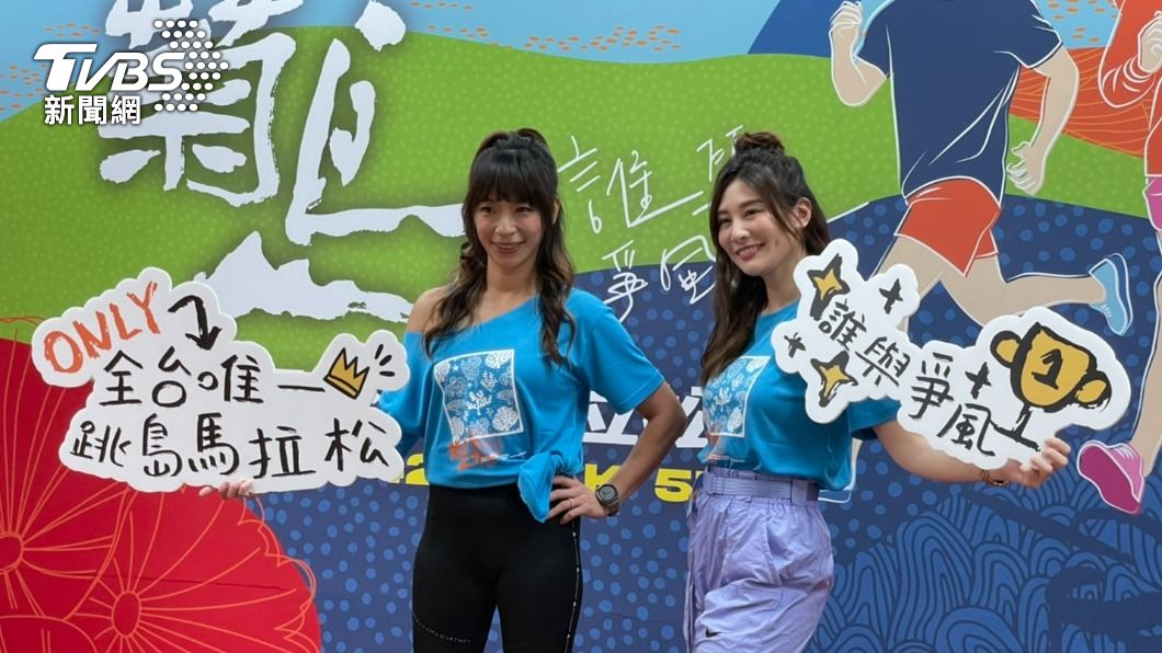 段慧琳（左）與詹可旬（右）皆是確診後首次公開露面。（圖／謝佩樺攝）
