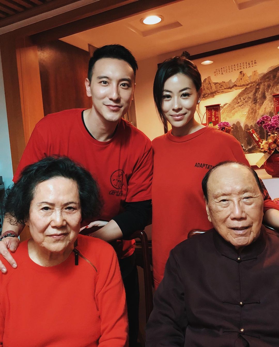 王陽明直言,王天一是有史以來最好的外公。(圖/翻攝自王陽明IG)