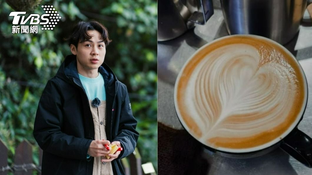 顏佑庭拉花技能神進步!「小屁桃到千層愛心」感動大票網友