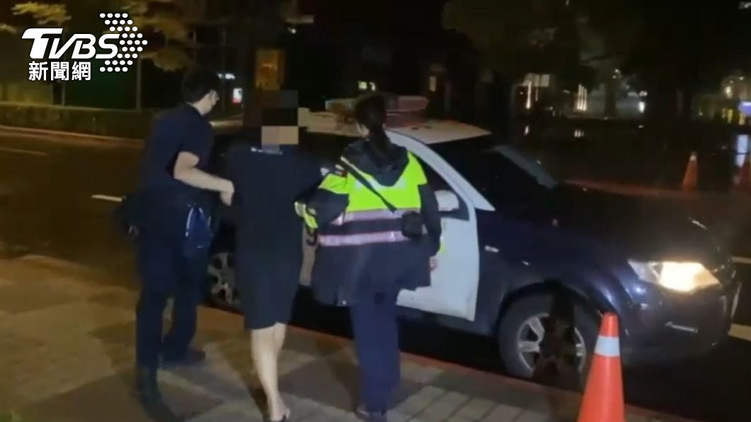 潘男被警方移送法辦。(圖/TVBS)