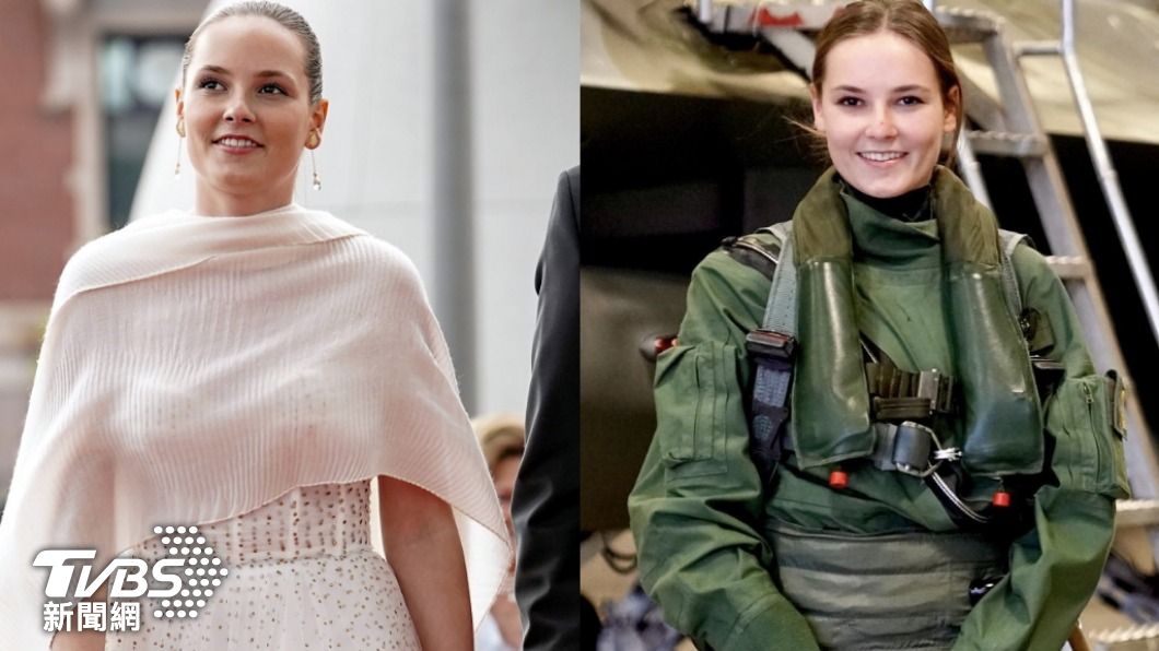 穿上軍服的她則被說像驚奇隊長。（圖／達志影像歐新社、detnorskekongehus IG）