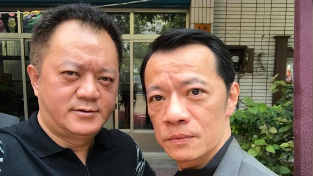 朱九與吳朋奉。(圖/翻攝自朱九臉書)
