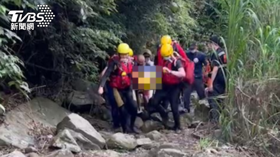 男子尋獲時已無呼吸，送醫身亡。（圖／TVBS）