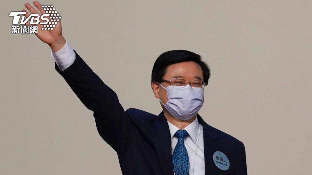 即將在7月1日上任的候任香港特首李家超。(圖/達志影像美聯社)