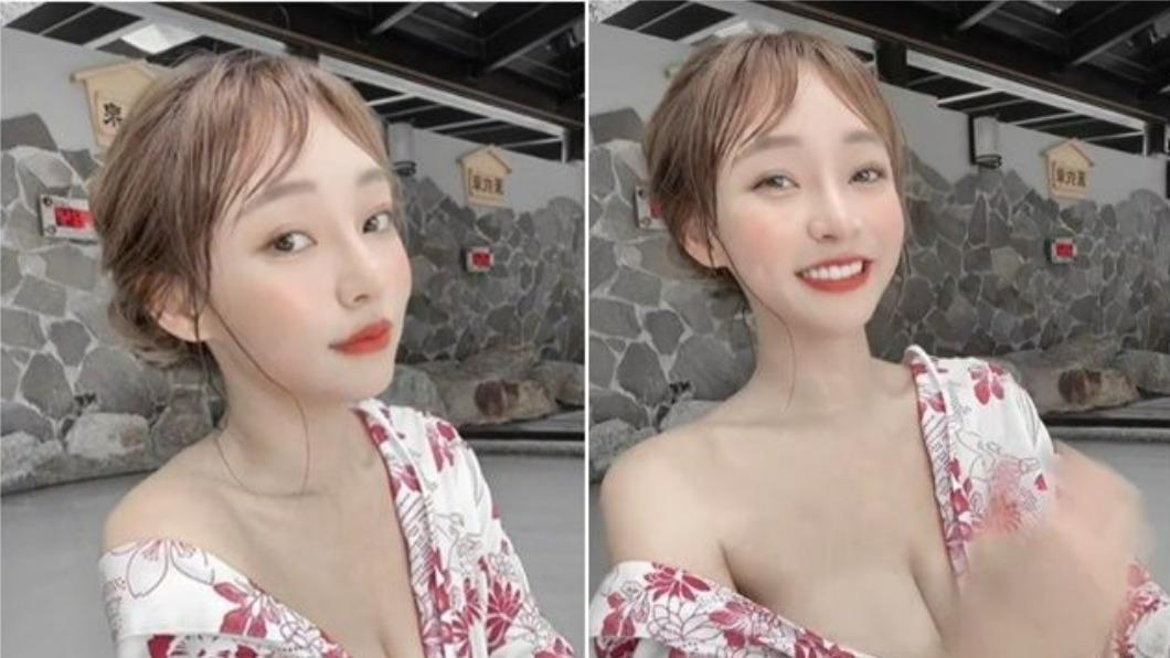 啦啦隊女神泡湯浴衣滑落　豐滿全看光！影片外流百萬網友瘋傳