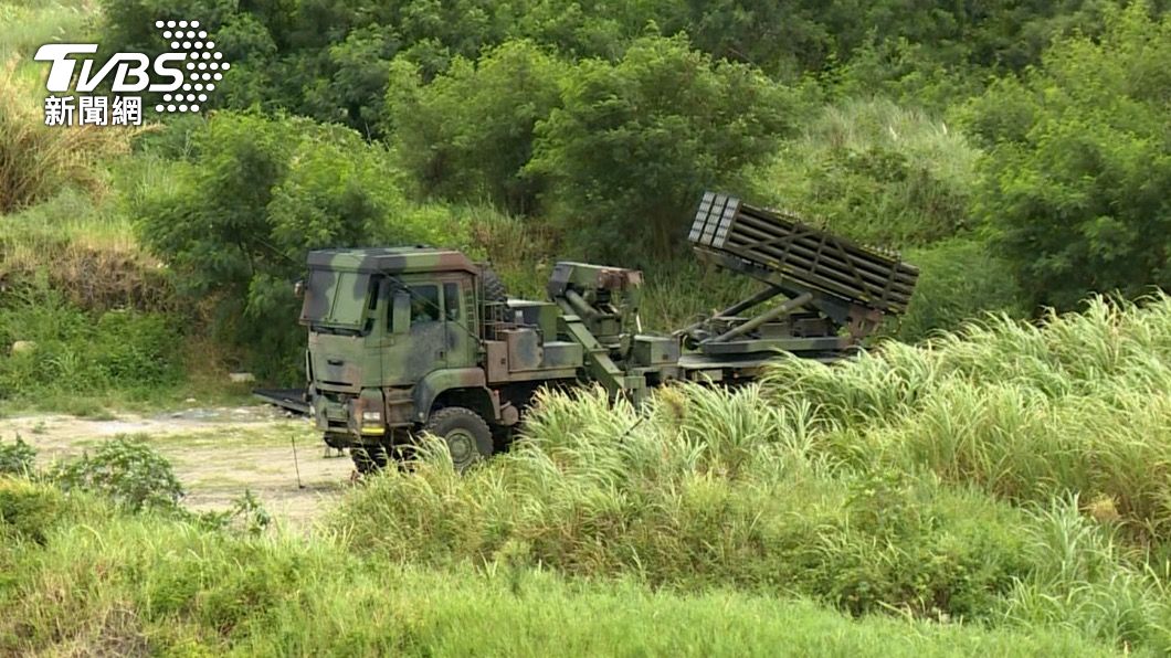 雷霆2000火箭發射車。（圖／TVBS資料畫面）