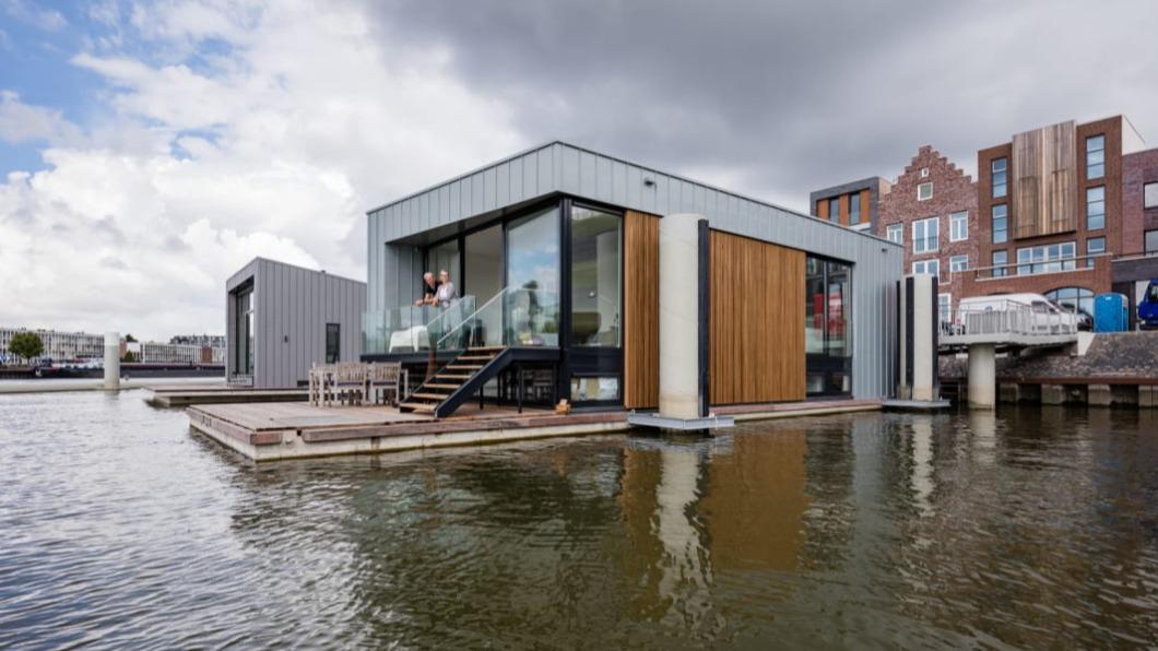 整座漂浮城市預計於2027年打造完畢。(圖/翻攝自CNN)