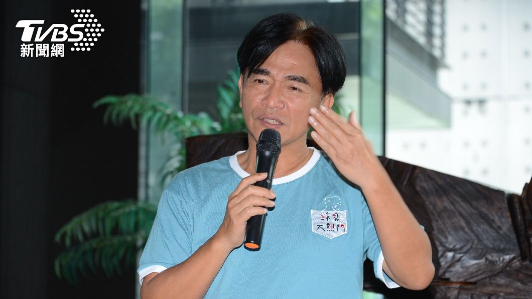 吳宗憲露面談父親。(圖/許方正攝)
