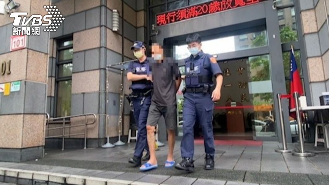 警方將李男移送法辦。(圖/TVBS)