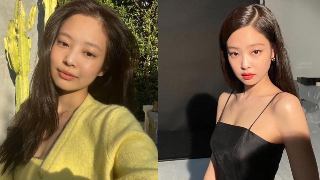 Jennie的長相不算突出，但她總能畫出適合自己的「貓系妝容」。（圖／翻攝自Jennie IG）
