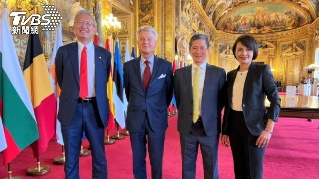 文化部長李永得參訪法國參議院 暢談台灣議題