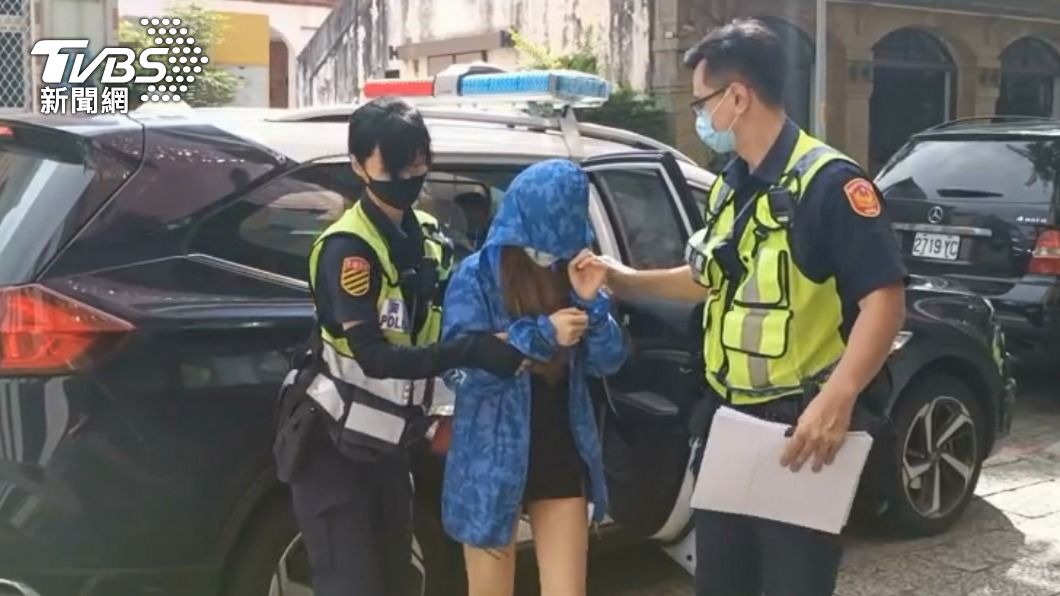 林姓女子第三次酒駕被抓。(圖/TVBS)
