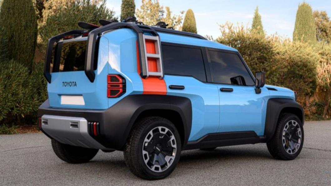 Compact Cruiser EV在外觀上更具現代科技風格。(圖/翻攝自Toyota)