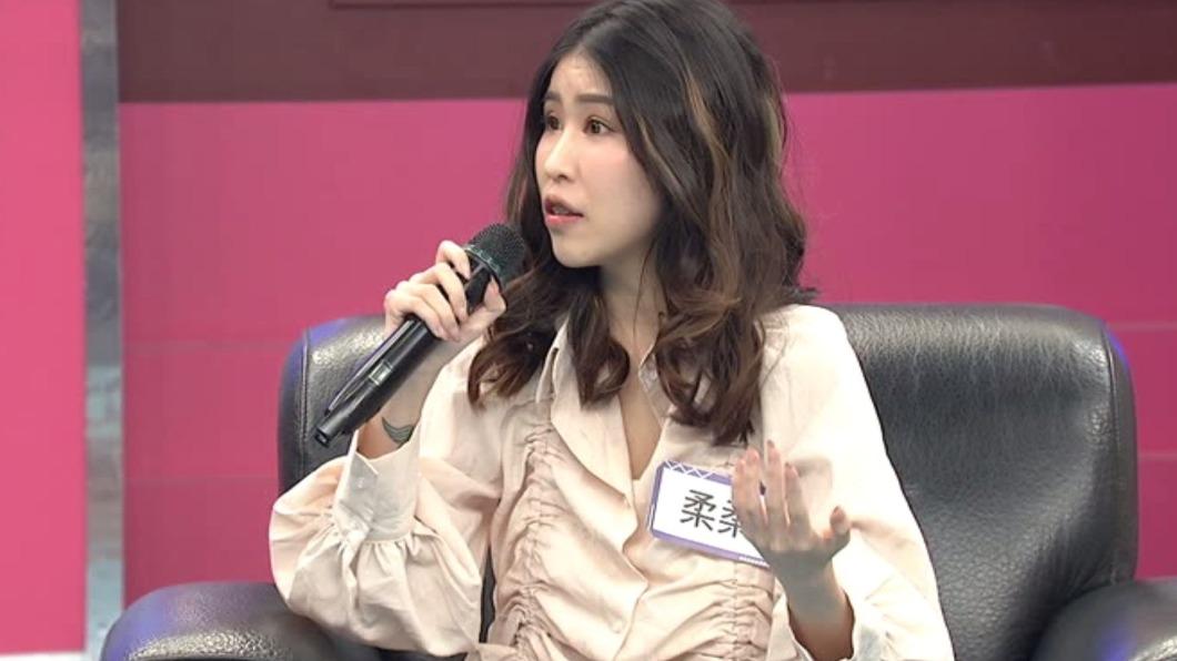 柔柔曾因豐胸騙余祥銓懷孕。（圖／中天提供）