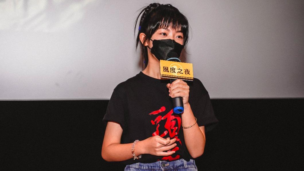 《頭七》主演吳以涵出席風度之夜專場映後活動。(圖/風度影業提供)