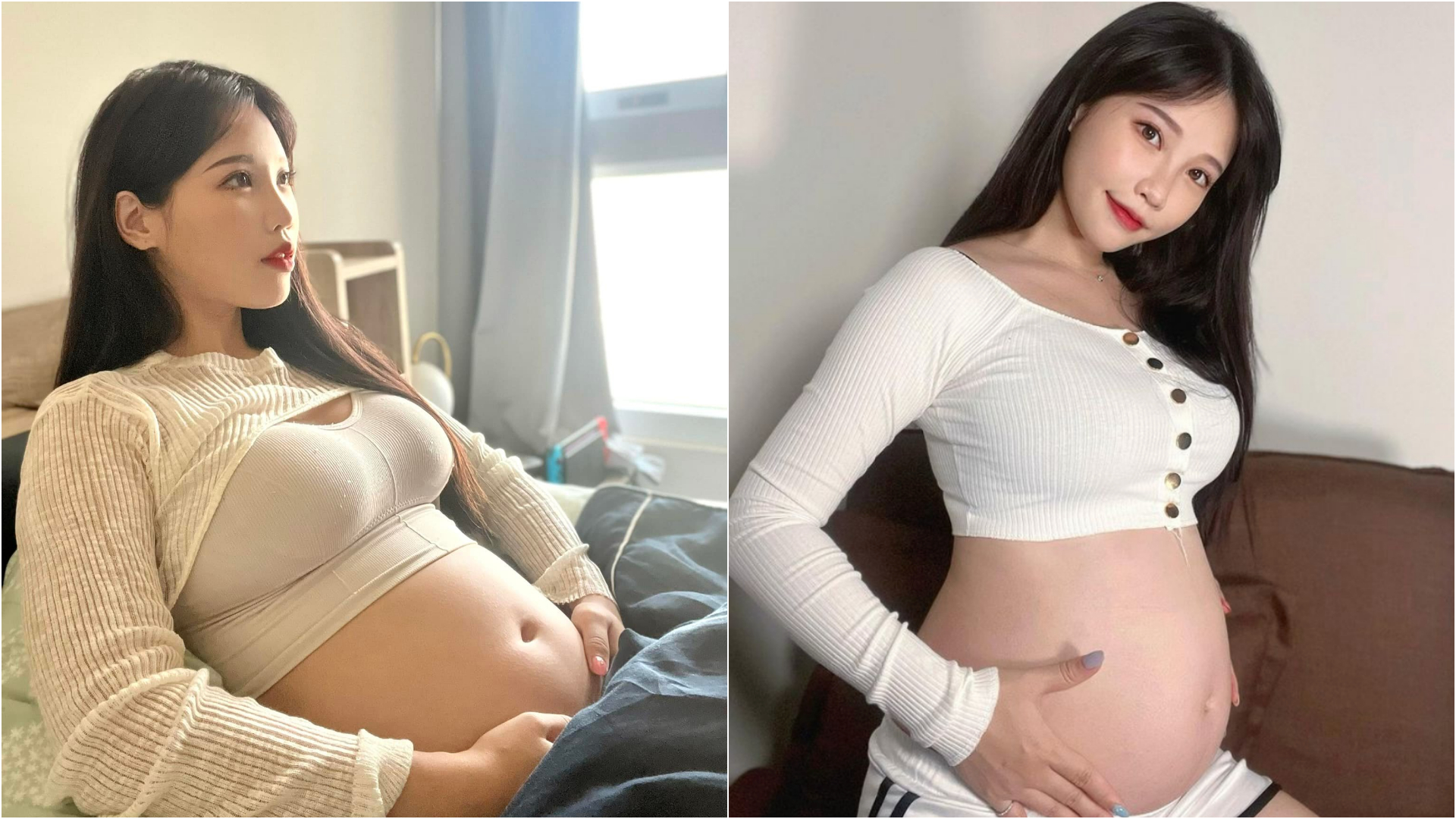 咪妃目前已懷孕9個月。(圖/翻攝自咪妃IG、臉書)