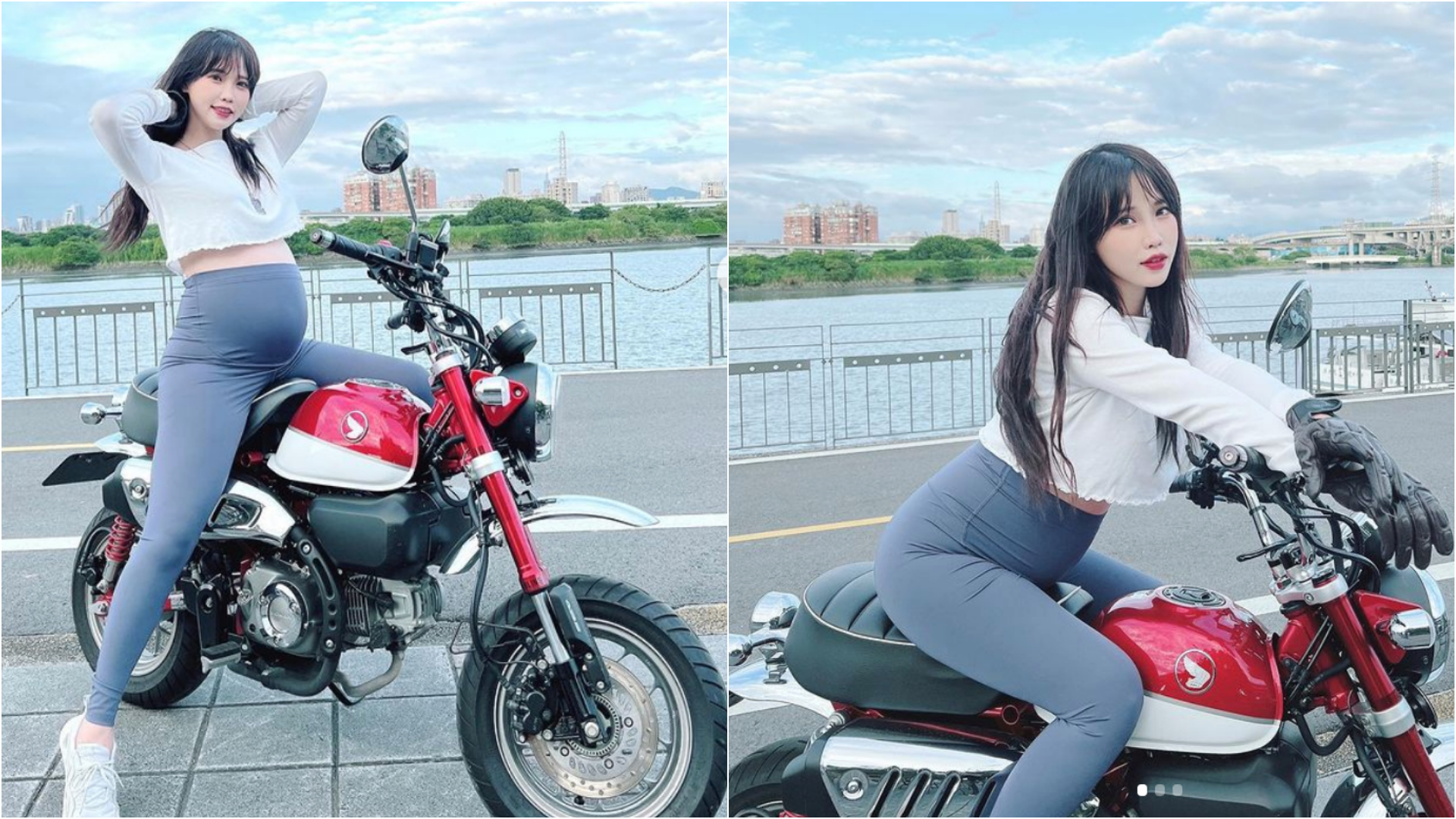 咪妃說想帶大家去日本騎重機。(圖/翻攝自咪妃IG)