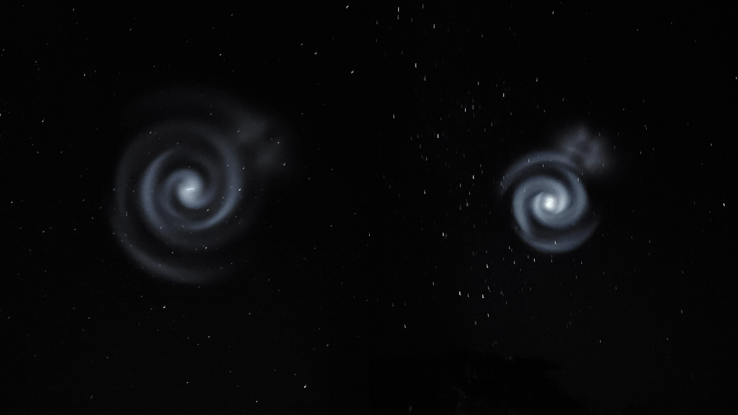 紐西蘭夜空驚見「螺旋星系」 當地人驚呼:外星人造訪?