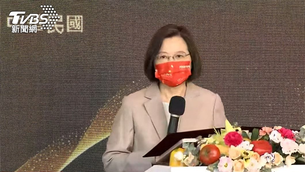 總統蔡英文。(圖/TVBS)