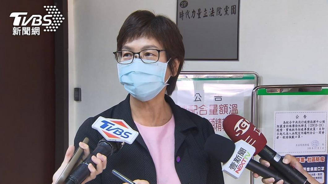 民眾黨立委蔡壁如。（圖／TVBS）