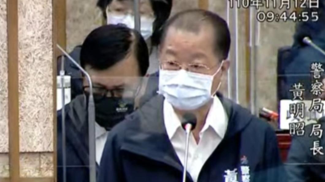 高雄市警察局長黃明昭。(圖/翻攝自高雄市議會)