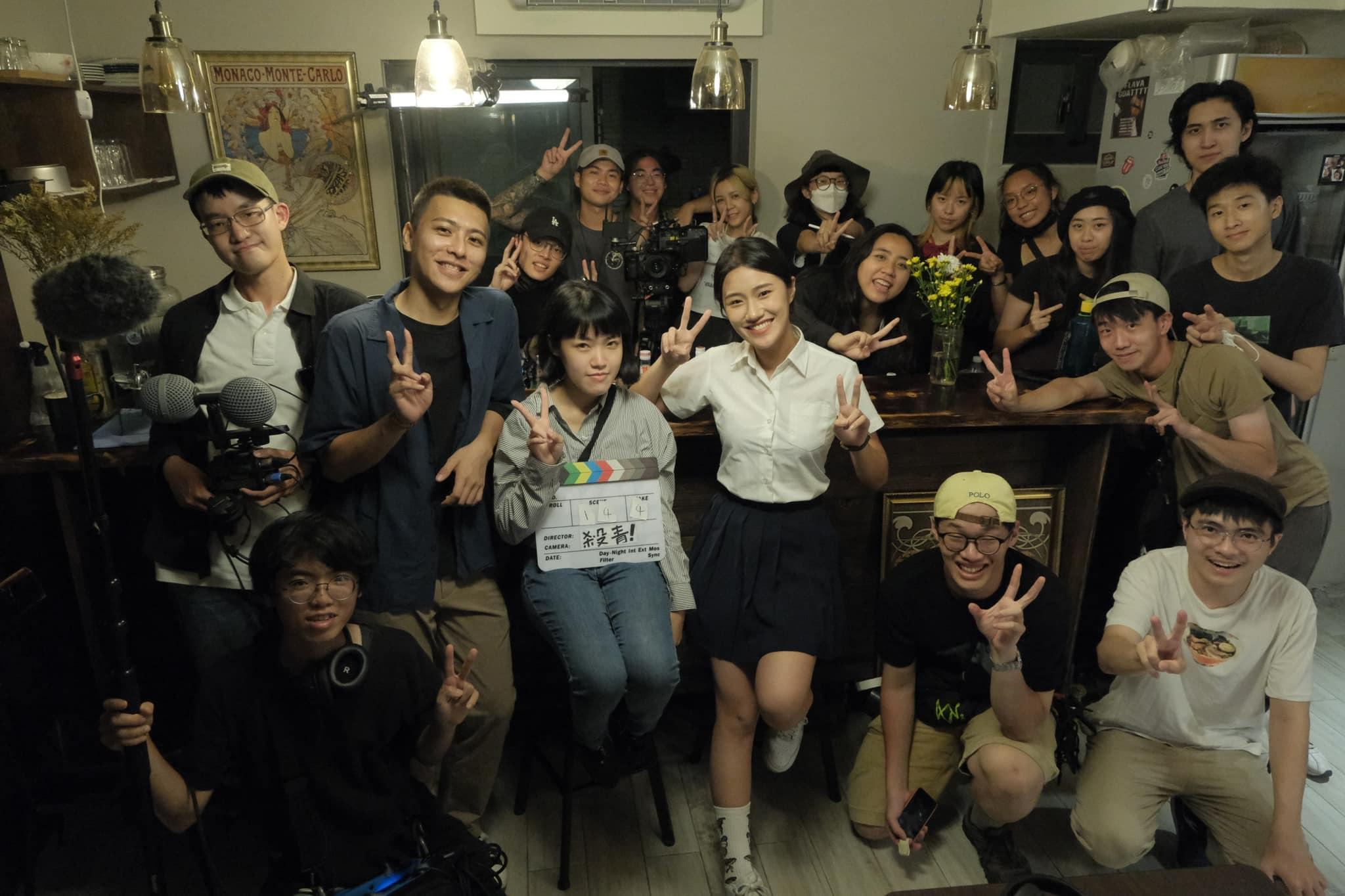 小蓁接演微電影女主角。(圖/翻攝自楊月娥臉書)