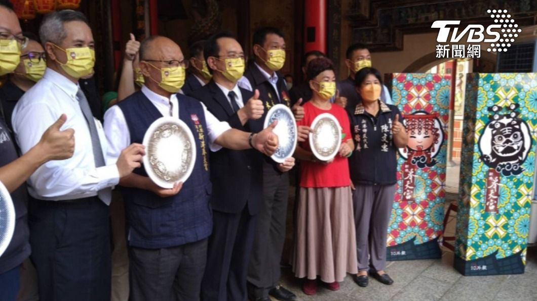 新港奉天宮跨界合作 推媽祖虎爺隱形眼鏡