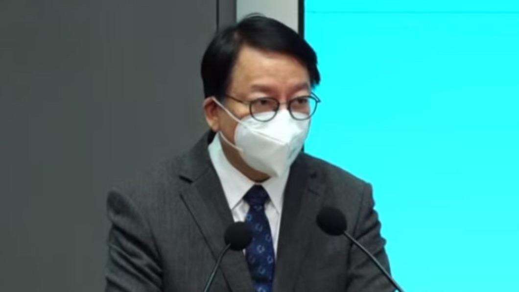 香港候任政務司司長陳國基確診。（圖／翻攝自微博）