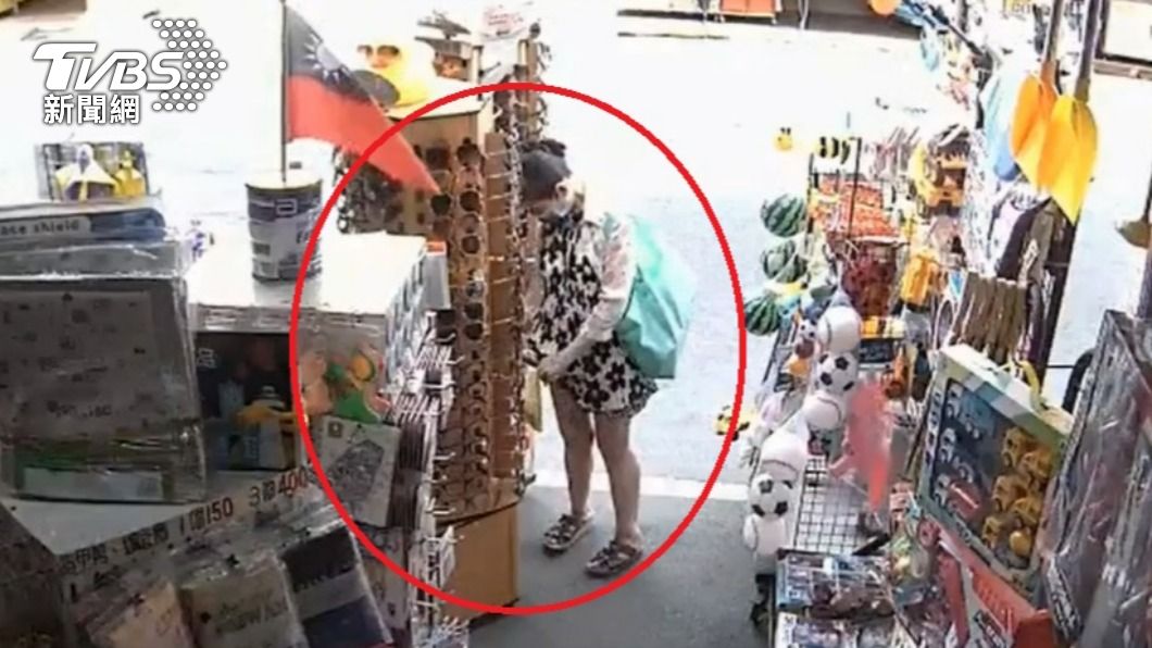 婦人偷太陽眼鏡藏裙內 「現行犯」被逮辯:錢不夠