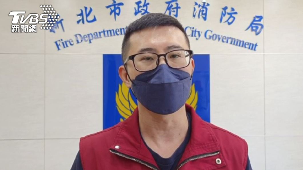 新北消防局緊急救護科專員蔡三榮（圖／新北消防局提供）