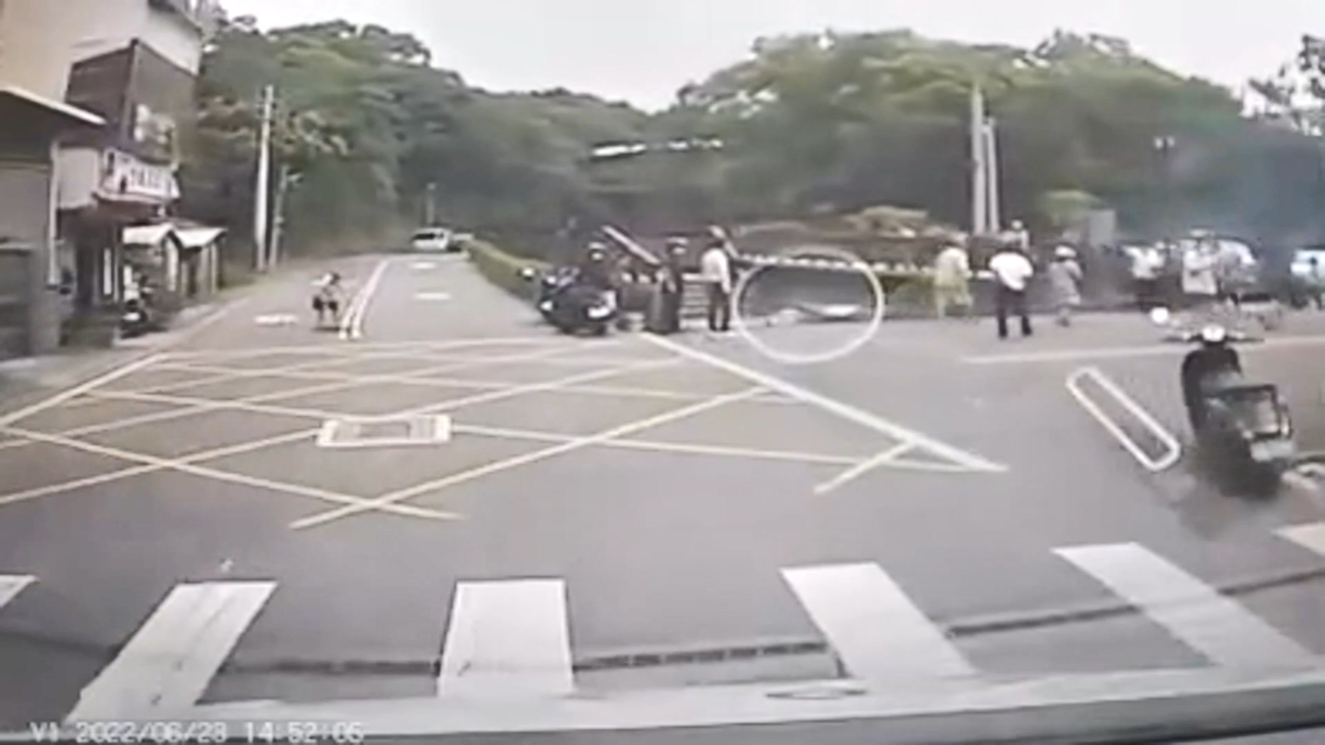 圖／畫面翻攝重機車友各區路況天氣回報中心