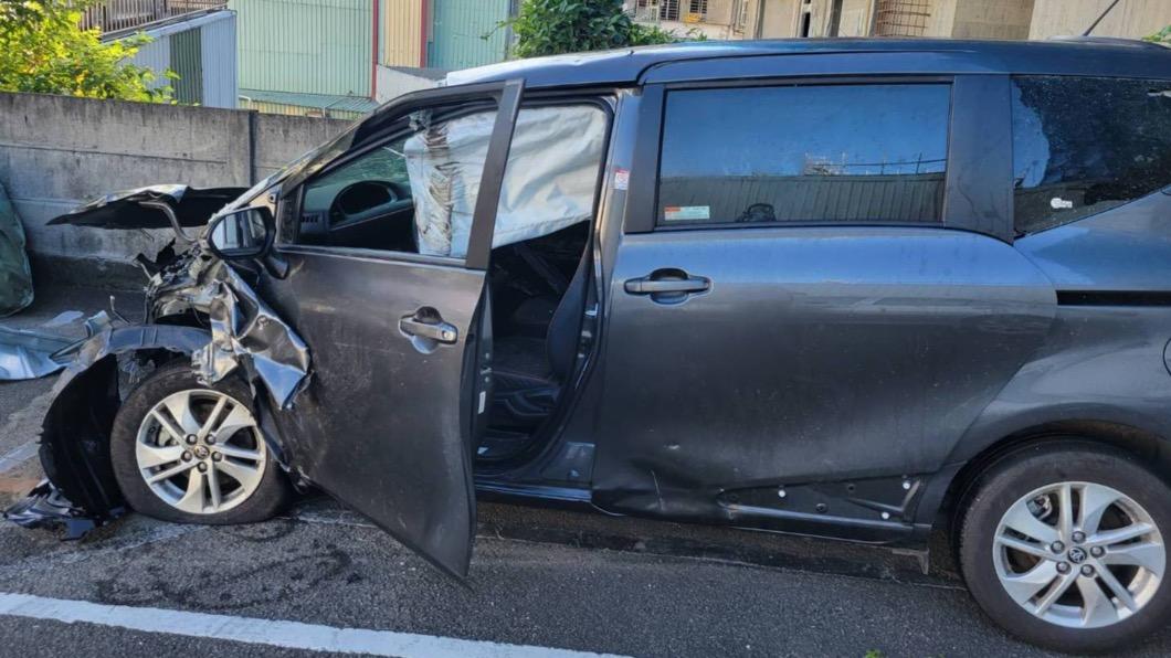 網上流傳該輛Sienta行車記錄器所錄下的事發經過。(圖/翻攝自爆料公社)
