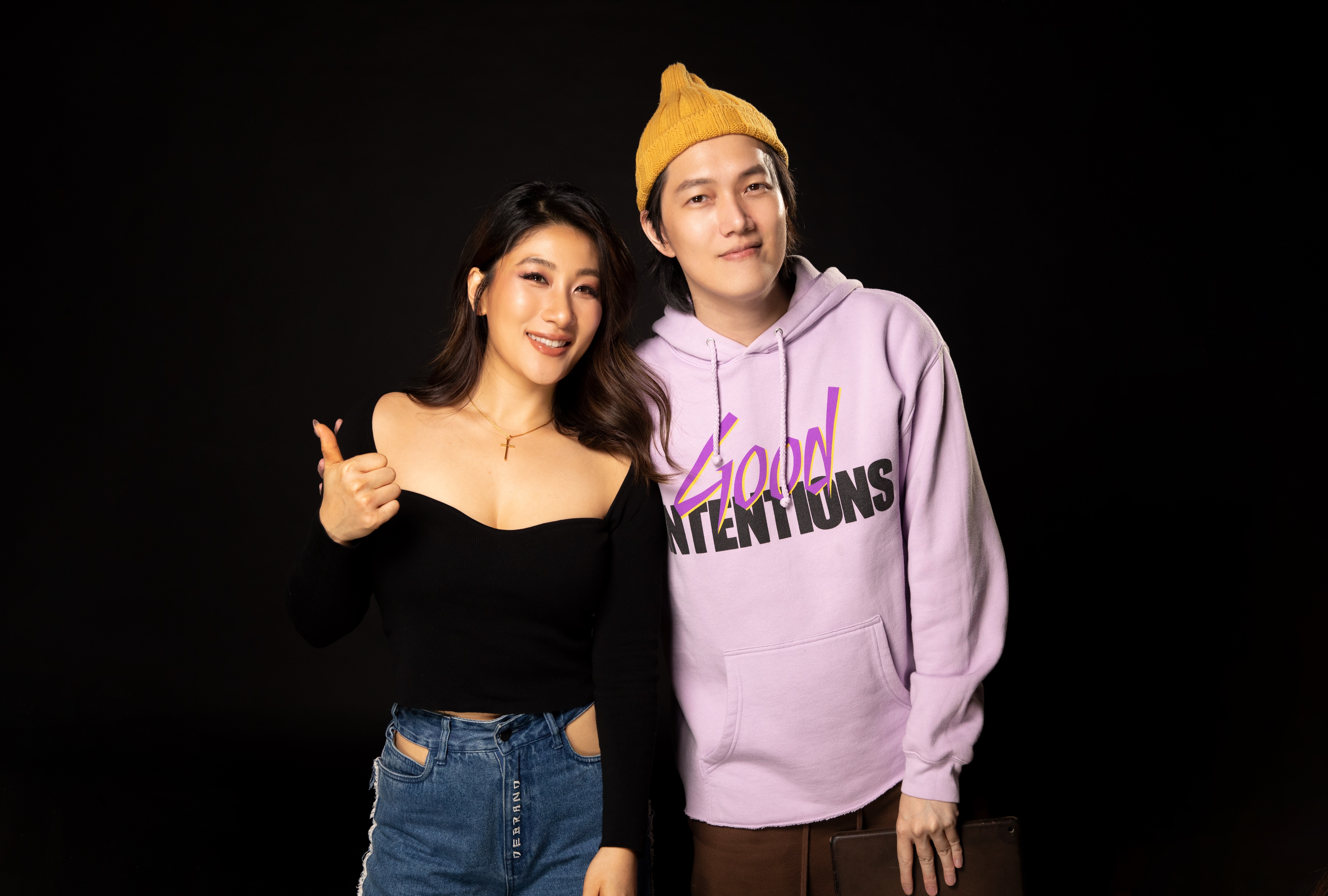 陳傑瑞和劉明湘8年前因歌曲〈Say Something〉結緣。（圖／加乘宇宙數位科技有限公司提供）