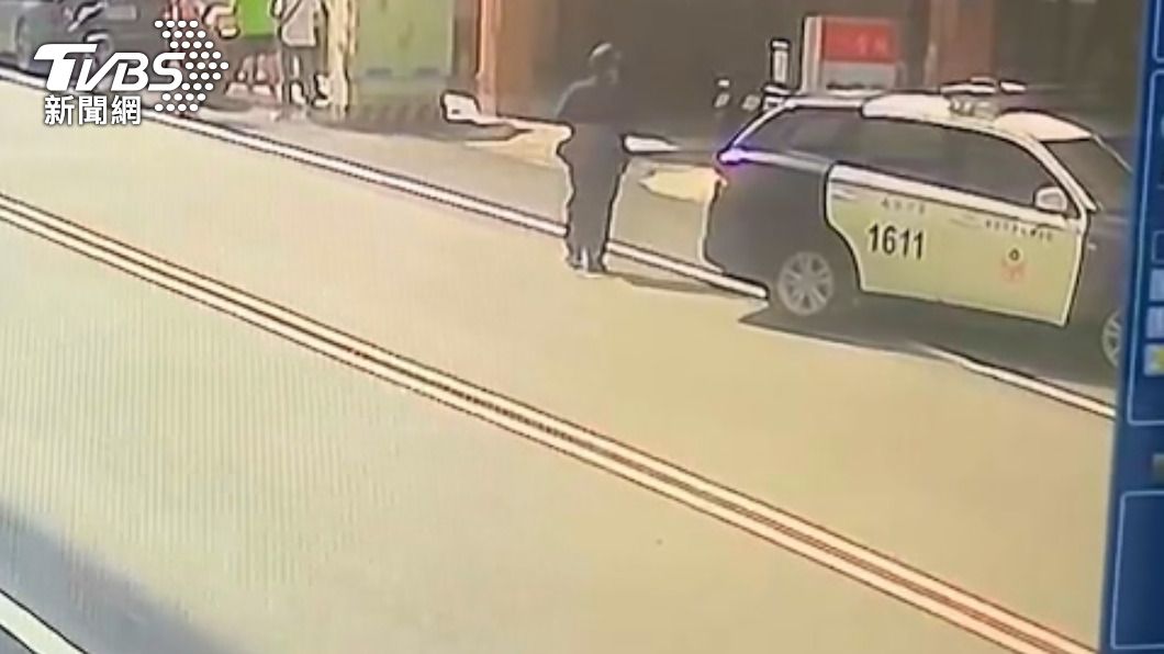 警方獲報後,逮捕喝醉的安姓男子。圖/TVBS