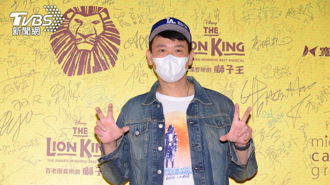 陶喆觀賞音樂劇。（圖／許方正攝）
