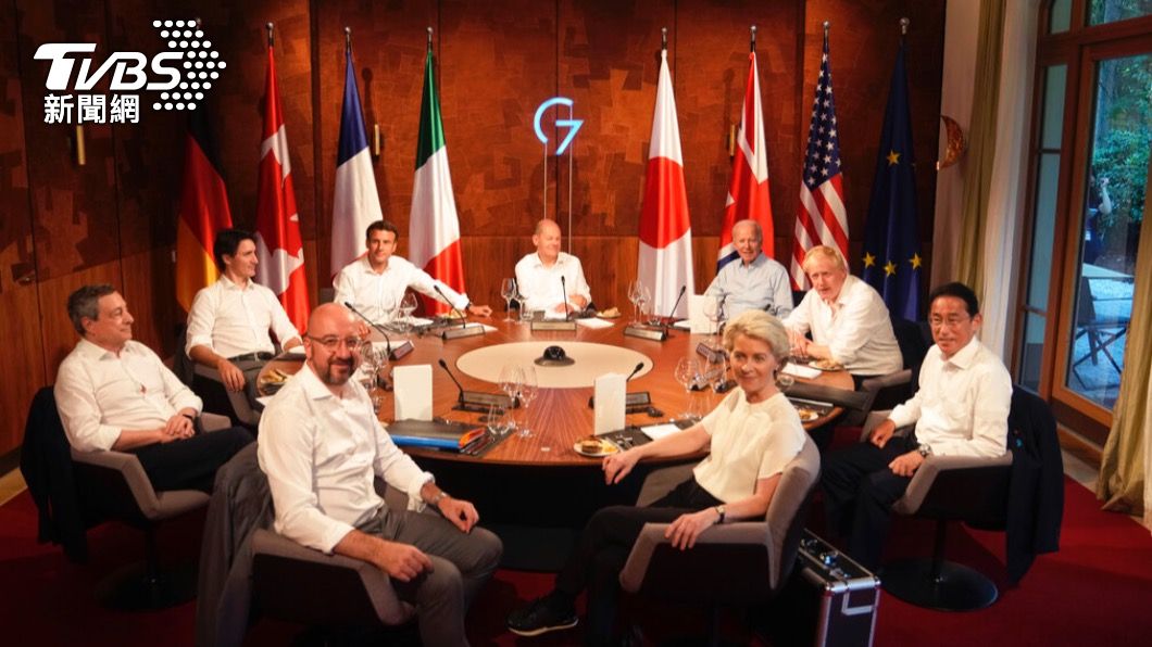 G7高峰會。（圖／達志影像美聯社）