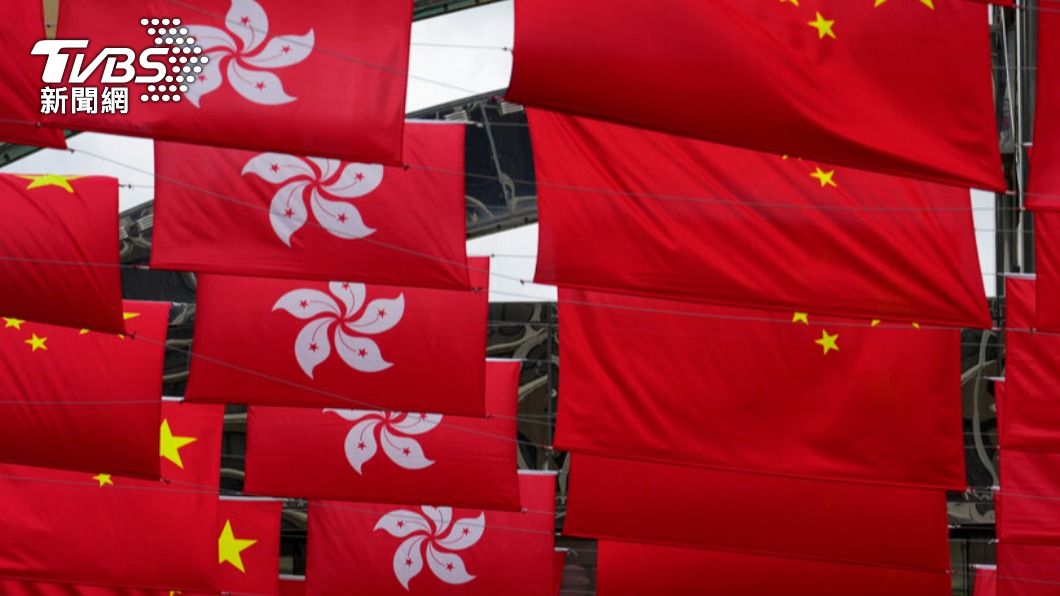 彭京堂引述國家主席習近平2017年檢閱駐港部隊期間的話。(圖/達志影像美聯社)