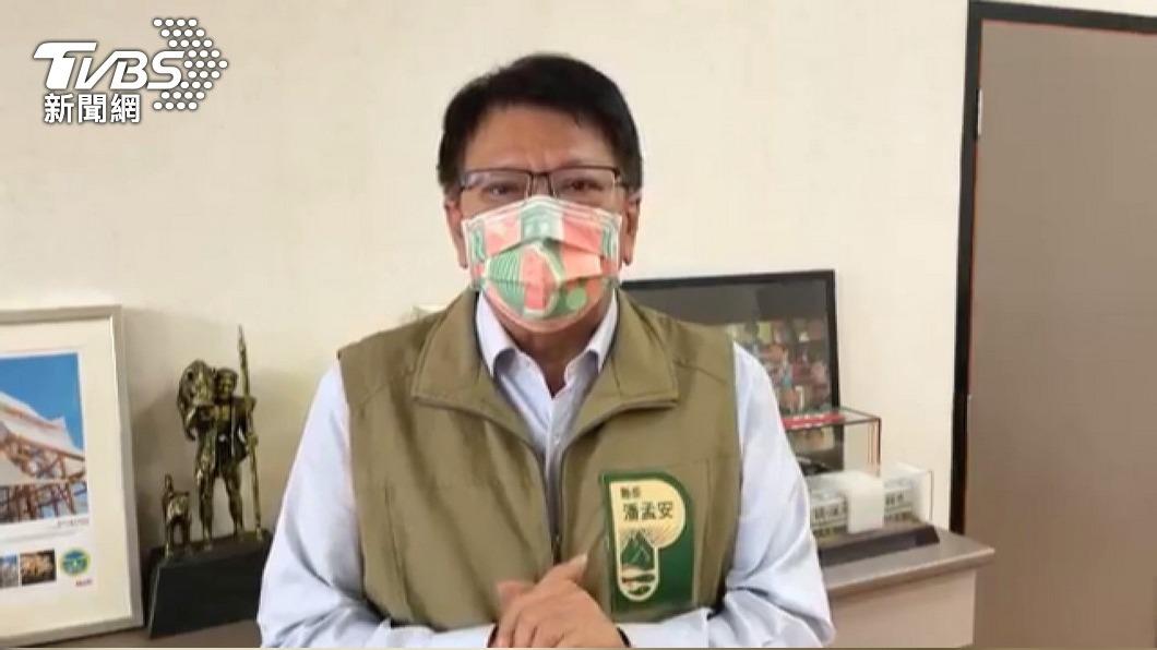 屏東縣長潘孟安。（圖／TVBS）