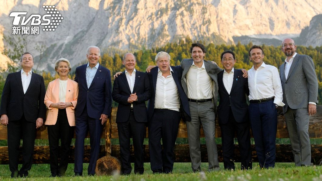 G7峰會在德國巴伐利亞的「艾爾莫城堡」登場。（圖／達志影像美聯社）