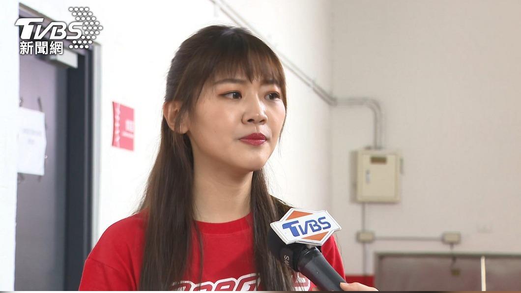 味全龍啦啦隊小映。（圖／TVBS）