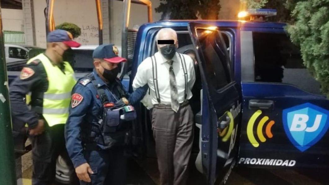 Jesús Hernández Alcocer被捕。(圖/翻攝自推特)