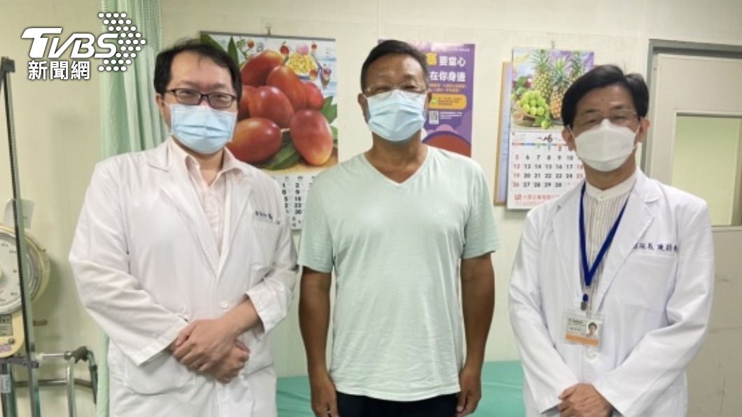 男2度心肌梗塞急就醫　由同一醫師搶救回性命
