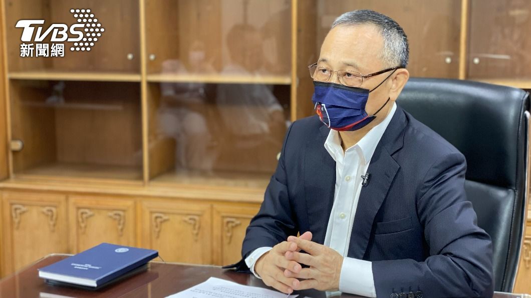 陳家欽接受《TVBS新聞網》獨家專訪。(圖/TVBS)