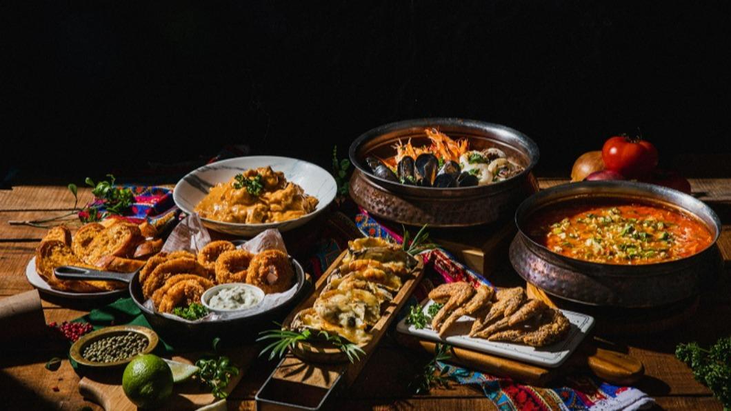 館內2樓「Market Flavor悅．市集」推出紐奧良料理。（圖／台北新板希爾頓酒店提供）