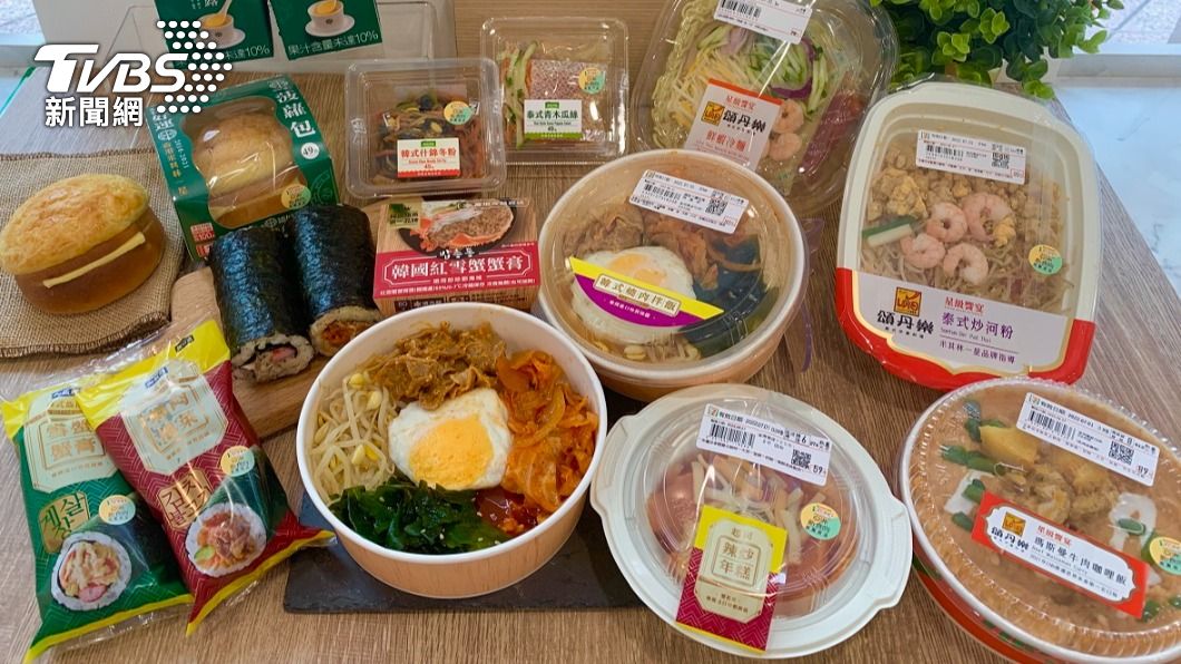 7-ELEVEN即起推出韓國、香港、泰國多款餐點。（圖／業者提供）